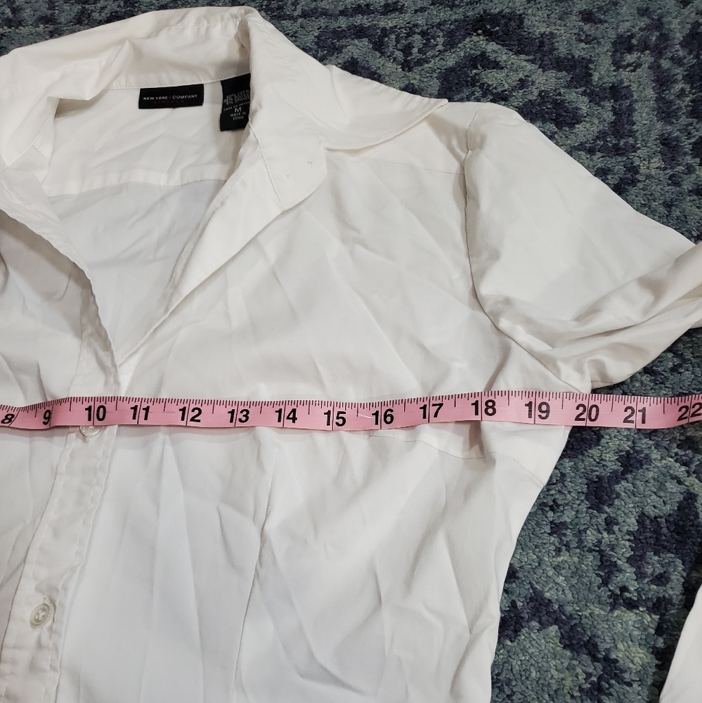 NY&CO Long Button Down Top - Picture 4 of 8